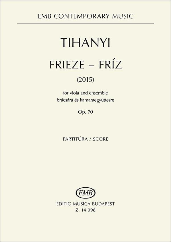 Frieze - for viola and ensemble (2015) Op 70